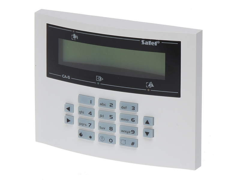 Klawiatura LCD Alarm CA-5-BLUE-L SATEL